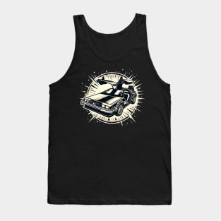 Back to the Future Delorean Tank Top